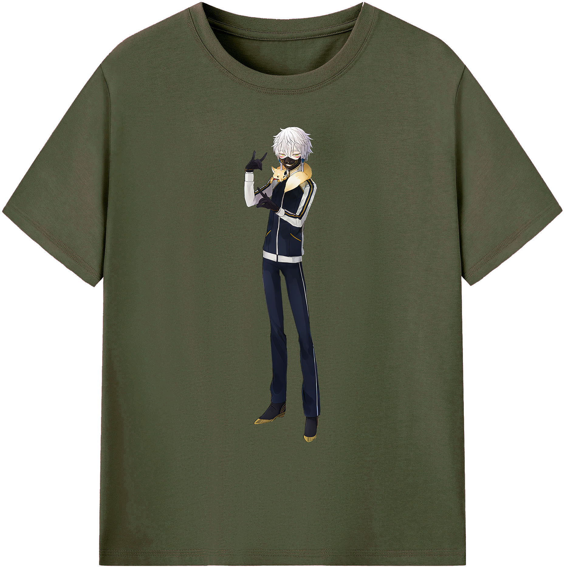 （画像用） 刀剣乱舞 Touken Ranbu 綿100％ メンズ半袖Tシャツ｜肌触りやわらか＆通気性